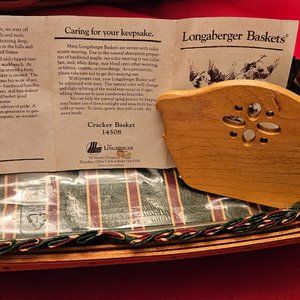 1993 Longaberger Cracker Basket